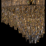 Люстра с каскадом из прозрачного хрусталя Constant Sparks варинант исполнения - 13 | Loft Concept в Твери