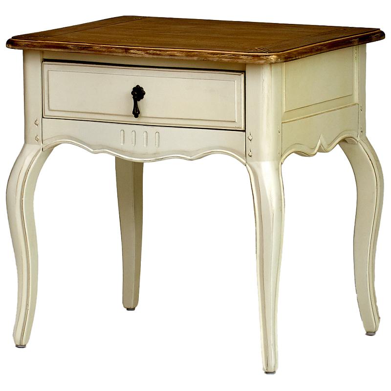 Прикроватная тумба в стиле прованс Oak Montmartre Provence Bedside Table Бежевый Дуб темный Прикроватная тумба в стиле прованс Oak Montmartre Provence Bedside Table Бежевый Дуб темный в Твери | Loft Concept