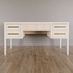 Большой Рабочий стол Primo с 5 выдвижными ящиками Светлый дуб варинант исполнения - 1 | Loft Concept в Твери