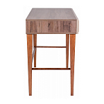 Стол письменный из массива бука с 2-мя ящиками бежевый Wenge Light варинант исполнения - 2 | Loft Concept в Твери