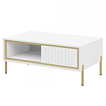 Стол журнальный белый глянцевый Antique Order варинант исполнения - 1 | Loft Concept в Твери