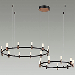 Люстра подвесная с цилиндрическими плафонами на двух круглых подвесах  Arnaut Light варинант исполнения - 3 | Loft Concept в Твери