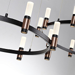 Люстра подвесная с цилиндрическими плафонами на двух круглых подвесах  Arnaut Light варинант исполнения - 5 | Loft Concept в Твери