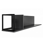 Полка навесная открытая цвета графит Strict Lines  варинант исполнения - 6 | Loft Concept в Твери