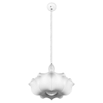 Подвесной светильник с белым фигурным абажуром и мягкими волнистыми краями Cloud Motion  варинант исполнения - 2 | Loft Concept в Твери