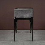 Консоль прямоугольная серая с 4-мя выдвижными ящиками Grany варинант исполнения - 2 | Loft Concept в Твери