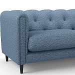 Мебельная ткань Шенилл голубой цвет 138 см T4-26 варинант исполнения - 14 | Loft Concept в Твери