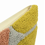 Чехол на подушку с рисунком горчичного цвета Elan Textured варинант исполнения - 5 | Loft Concept в Твери