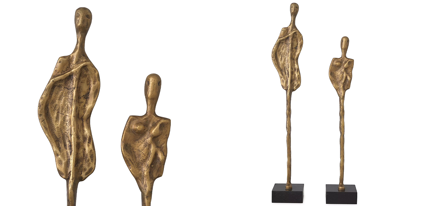 Комплект декоративных статуэток Eichholtz Object Dual Set of 2 Комплект декоративных статуэток Eichholtz Object Dual Set of 2 - Loft-Concept в Твери