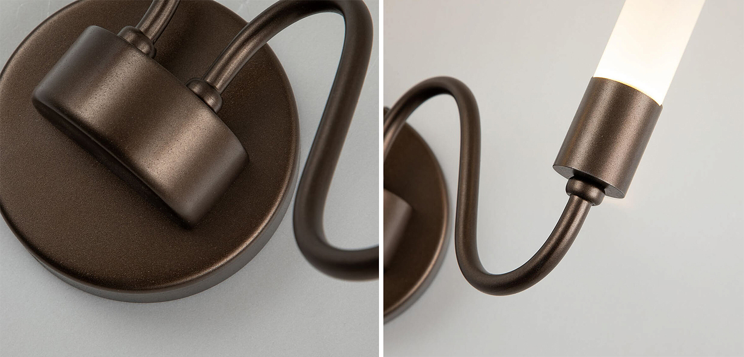 Бра Faiber Brown Wall Lamp Бра Faiber Brown Wall Lamp - Loft-Concept в Твери