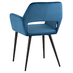 Стул с подлокотниками синий NEASAN STOOL варинант исполнения - 5 | Loft Concept в Твери