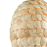 Подвесной светильник с каскадом из круглых декоративных элементов Texture Discs варинант исполнения - 1 | Loft Concept в Твери