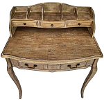 Стол-бюро из массива дерева Margery Provence Desk варинант исполнения - 4 | Loft Concept в Твери