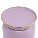 Журнальный столик круглый сиреневого цвета Noticeable Element варинант исполнения - 2 | Loft Concept в Твери