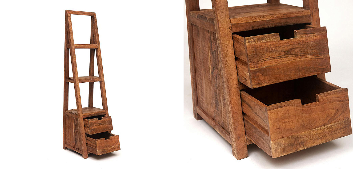 Этажерка Acacia Bookcase Freya II Этажерка Acacia Bookcase Freya II - Loft-Concept в Твери