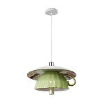 Подвесные светильники в виде чаши с цветочным блюдцем Flower Reversal варинант исполнения - 4 | Loft Concept в Твери