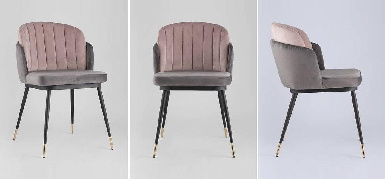 Стул Penelope Chair Серый цвет Стул Penelope Chair Серый цвет - Loft-Concept в Твери