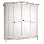 Шкаф белый из массива бука в стиле прованс White Provence варинант исполнения - 1 | Loft Concept в Твери