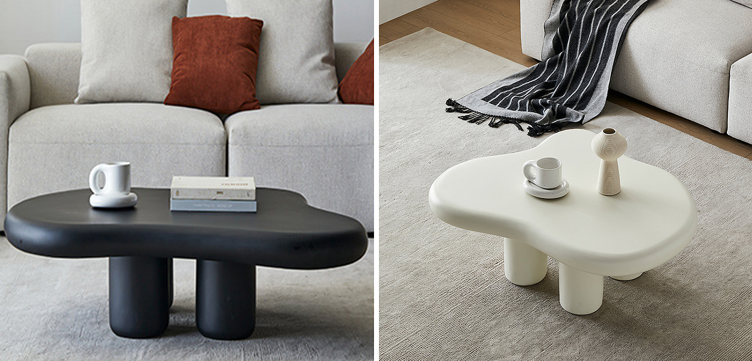 Комплект кофейных столиков Aine Curved Coffee Tables Комплект кофейных столиков Aine Curved Coffee Tables - Loft-Concept в Твери