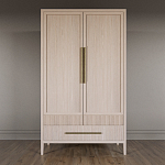 Шкаф платяной Primo с выдвижными ящиками шпон Черный дуб варинант исполнения - 2 | Loft Concept в Твери