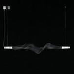 Люстра подвесная линейная Adilin Сhromium варинант исполнения - 3 | Loft Concept в Твери