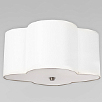 Потолочный светильник с белым волнистым плафоном из ткани Vitorino варинант исполнения - 1 | Loft Concept в Твери