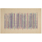 Ковер с геометрическим узором из комбинированного состава Full rhythm варинант исполнения - 1 | Loft Concept в Твери