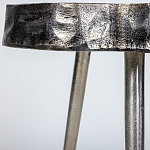 Металлический столик со столешницей в виде слеба Slabby варинант исполнения - 2 | Loft Concept в Твери