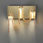 Бра волнистой формы из фактурного стекла Big Wave варинант исполнения - 7 | Loft Concept в Твери