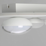 Потолочный светильник овальной формы белого цвета с 4-мя лампами Lunar Pebbles варинант исполнения - 10 | Loft Concept в Твери