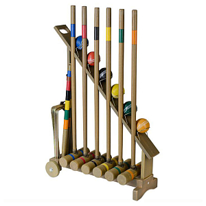 Антикварный Ретро-набор для игры в Крокет США