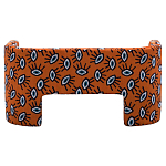 Акцентный Двухместный Диван Leela Оранжевый Орнамент варинант исполнения - 1 | Loft Concept в Твери