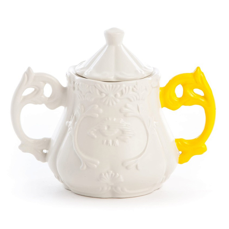 Сахарница Seletti I-Sugar Yellow Белый Желтый Сахарница Seletti I-Sugar Yellow Белый Желтый в Твери | Loft Concept