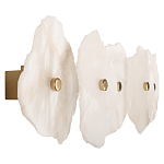 Бра с текстурированными мраморными элементами Marble square варинант исполнения - 2 | Loft Concept в Твери