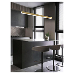 Люстра линейная светодиодная в минималистичном стиле New Age of Light варинант исполнения - 5 | Loft Concept в Твери