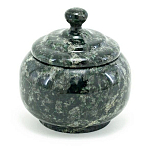 Сахарница из натурального камня Змеевик Stone Sugar Bowls варинант исполнения - 3 | Loft Concept в Твери