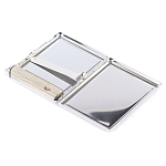 Портсигар на 10 сигарет с газовой зажигалкой из натурального камня Змеевик Светлый Stone Cigarettes Cases варинант исполнения - 6 | Loft Concept в Твери