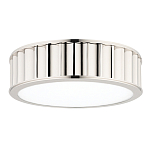 Потолочный светильник с гофрированным серебрянным абажуром Millennium варинант исполнения - 2 | Loft Concept в Твери