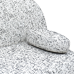 Диван с мягкой обивкой из ткани Michael Sofa варинант исполнения - 1 | Loft Concept в Твери