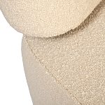 Кресло бежевое без подлокотников с обивкой из ткани букле Space of Freedom варинант исполнения - 3 | Loft Concept в Твери