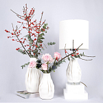 Декоративная ваза белая Мountain waterfall варинант исполнения - 3 | Loft Concept в Твери