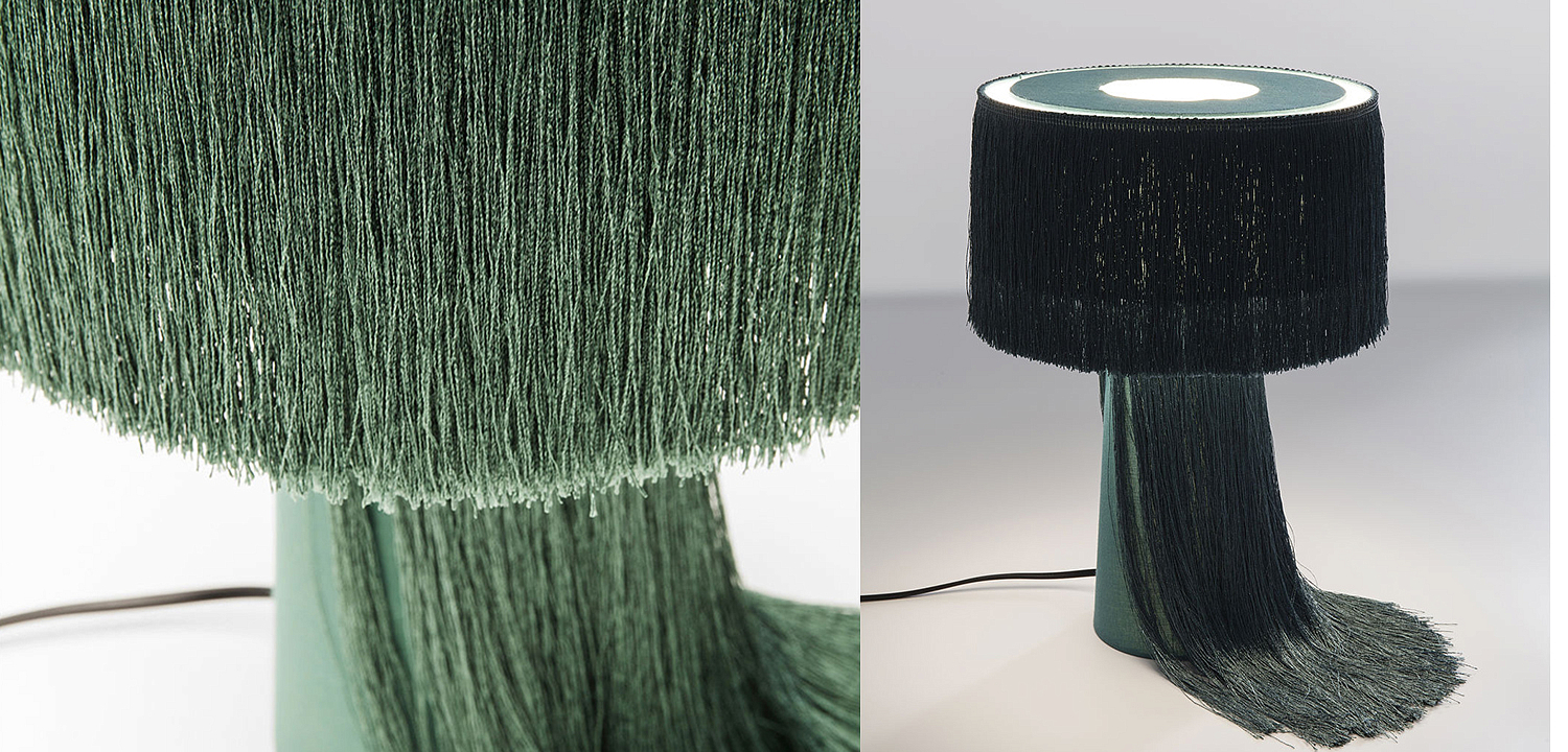 Настольная лампа Green Fringes - Loft-Concept в Твери