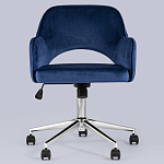 Кресло для компьютерного стола Veloury Blue варинант исполнения - 4 | Loft Concept в Твери