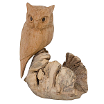 Статуэтка из дерева сова Animals of the World варинант исполнения - 2 | Loft Concept в Твери