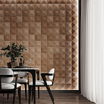 Гипсовая 3D панель с принтографией PM-104 варинант исполнения - 1 | Loft Concept в Твери