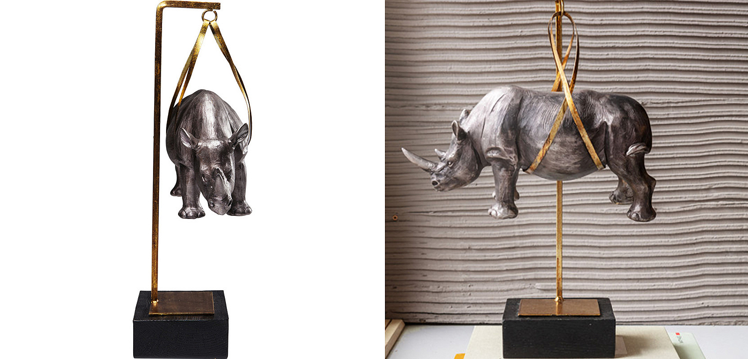 Статуэтка Hanged Rhino Статуэтка Hanged Rhino - Loft-Concept в Твери