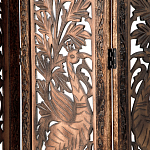 Ширма с  орнаментом ручная резьба Indian Antique Furniture варинант исполнения - 3 | Loft Concept в Твери