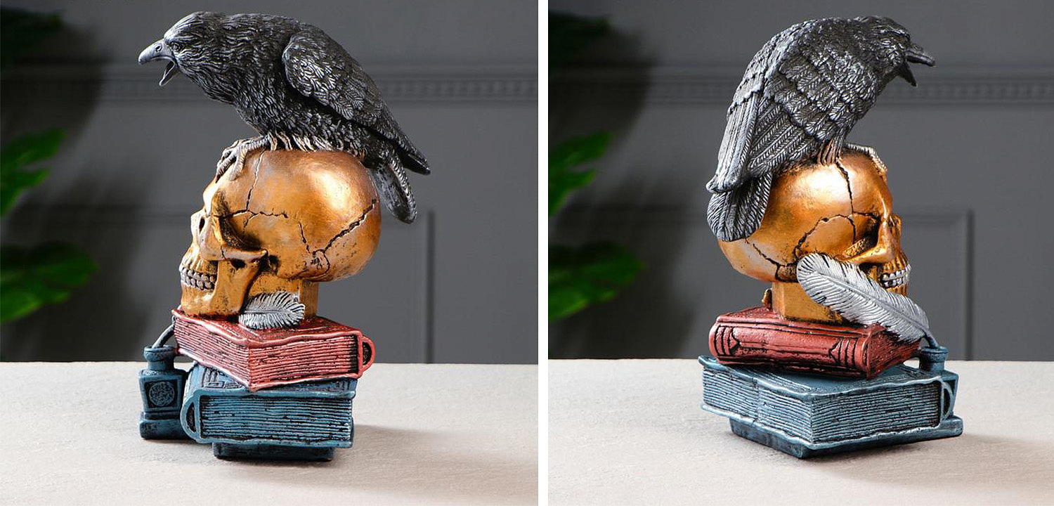 Статуэтка Raven and Skull Статуэтка Raven and Skull - Loft-Concept в Твери