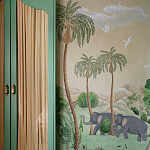 Обои ручная роспись Dandaka Glades Original colourway on painted Xuan paper варинант исполнения - 1 | Loft Concept в Твери