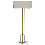 Настольная лампа на прозрачном основании Light Flowing Up варинант исполнения - 2 | Loft Concept в Твери